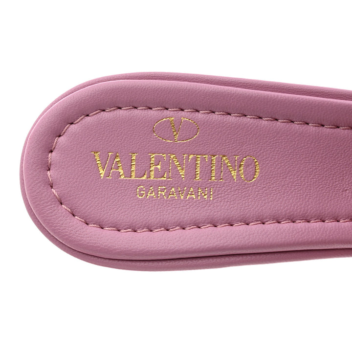VALENTINO GARAVANI NAPPA QUILTED ROMAN STUD SLIDE