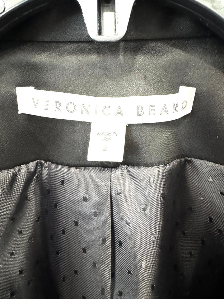 VERONICA BEARD EMPIRE SATIN BLAZER