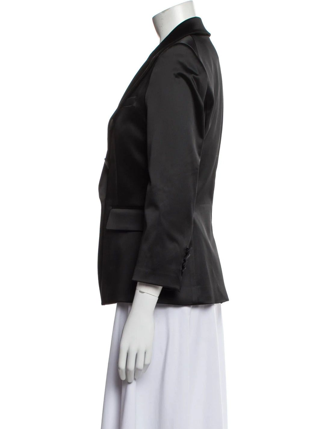 VERONICA BEARD EMPIRE SATIN BLAZER