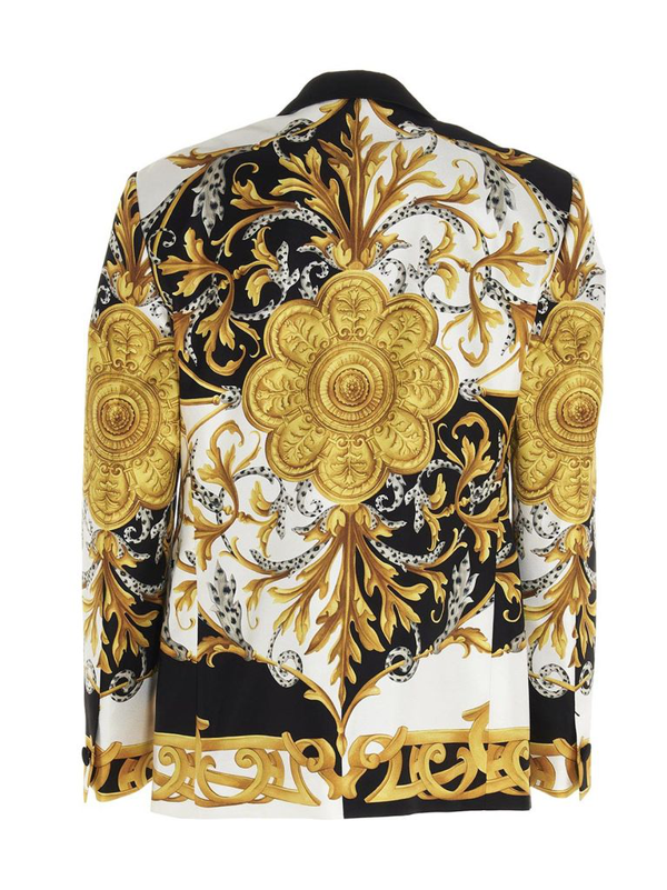 VERSACE Barocco Acanthus Print Blazer
