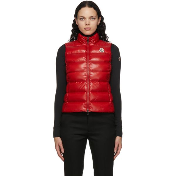 Moncler Ghany Lacque Quilted Down Vest