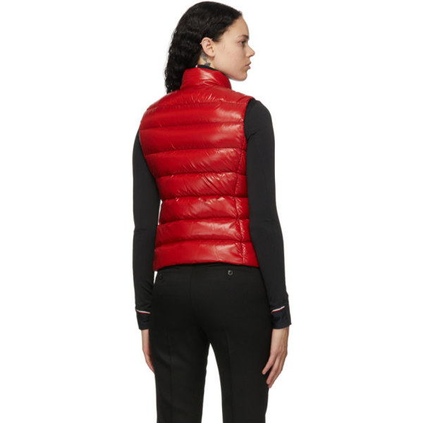 Moncler Ghany Lacque Quilted Down Vest