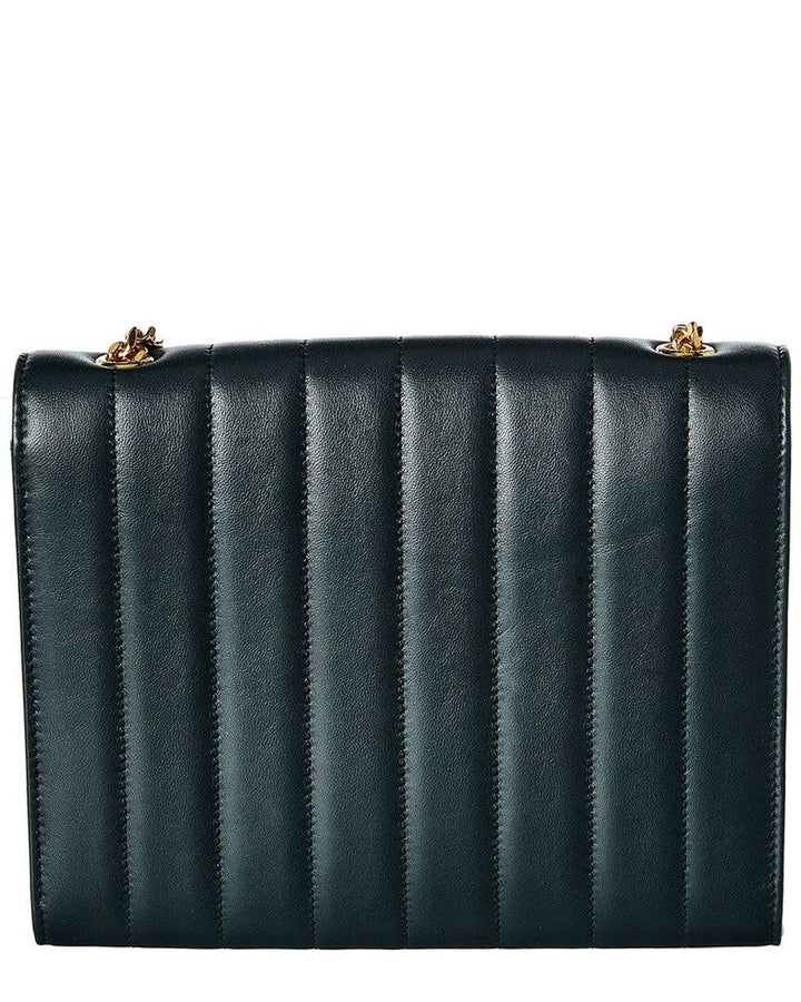 Vicky Matelasse Medium YSL Monogram Chain Crossbody Bag