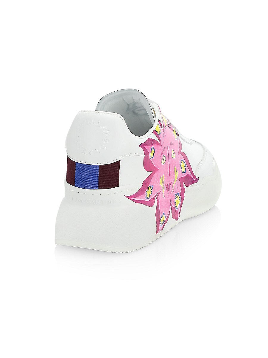 STELLA MCCARTNEY MYFAWNWY LOOP SCREEN LOGO SNEAKERS