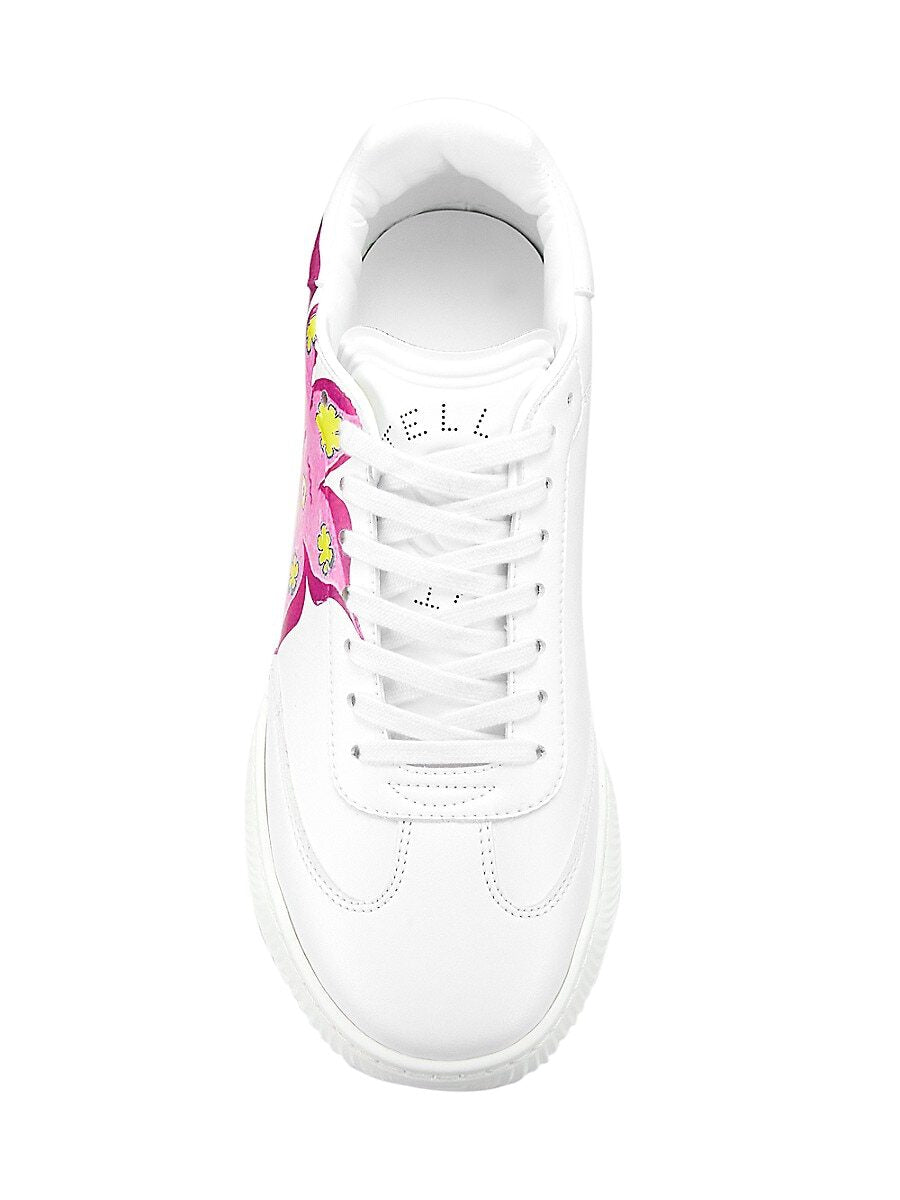 STELLA MCCARTNEY MYFAWNWY LOOP SCREEN LOGO SNEAKERS