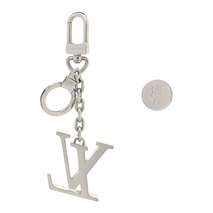 LOUIS VUITTON LV FACETTES BAG CHARM KEY HOLDER
