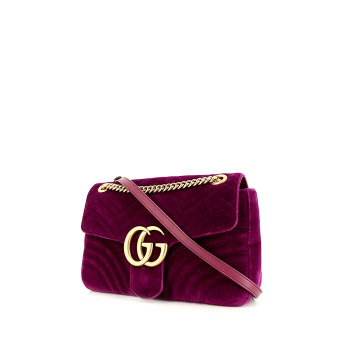 Gucci Quilted GG Mini Marmont Matelassé Crossbody Bag