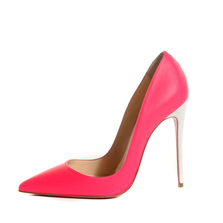 CHRISTIAN LOUBOUTIN PINK SO KATE STILETTO PUMPS