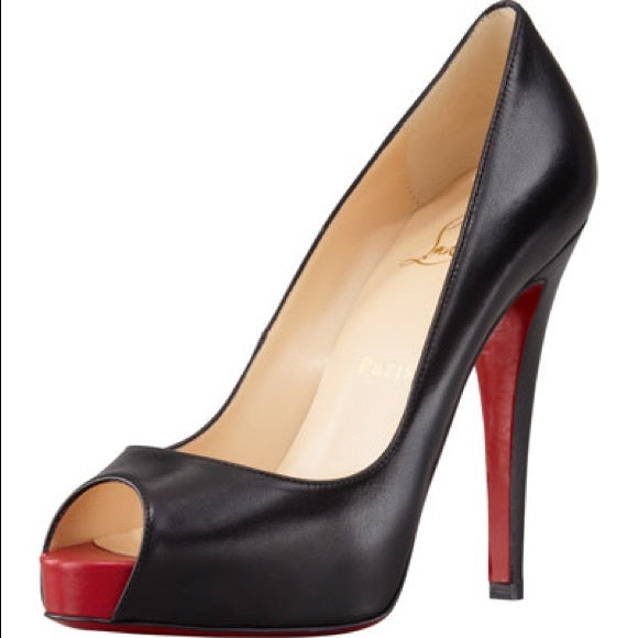 Christian Louboutin Peep Toe Pumps