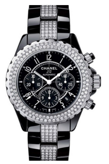 CHANEL J12 Chronograph Diamond Unisex Watch
