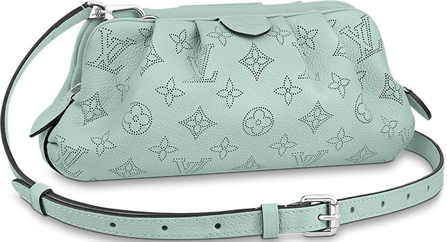 Shop Louis Vuitton MAHINA 2021-22FW Scala mini pouch (M80904) by