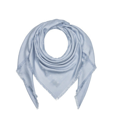 MCM Monogram Shawl- Baby Blue