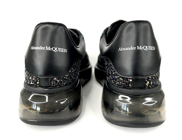 ALEXANDER MCQUEEN GLITTER TRANSPARENT AIR SOLE OVERSIZE LARRY SNEAKERS