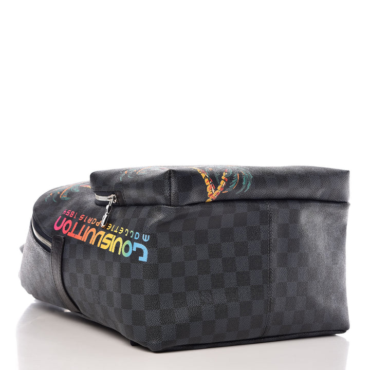 LOUIS VUITTON DAMIER COBALT JUNGLE APOLLO BACKPACK
