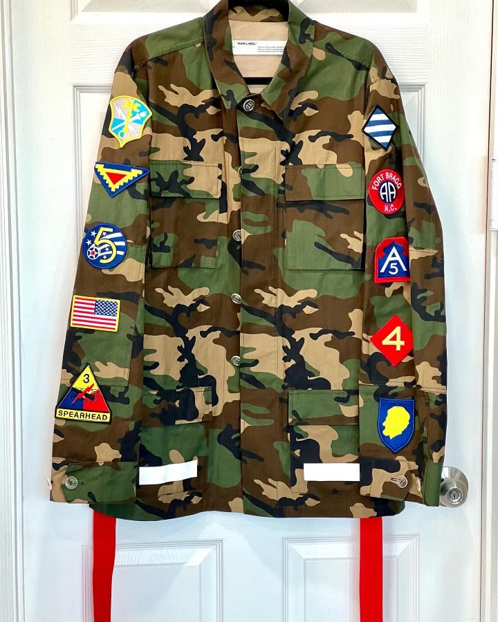 OFF WHITE Camo Jacket Shirt