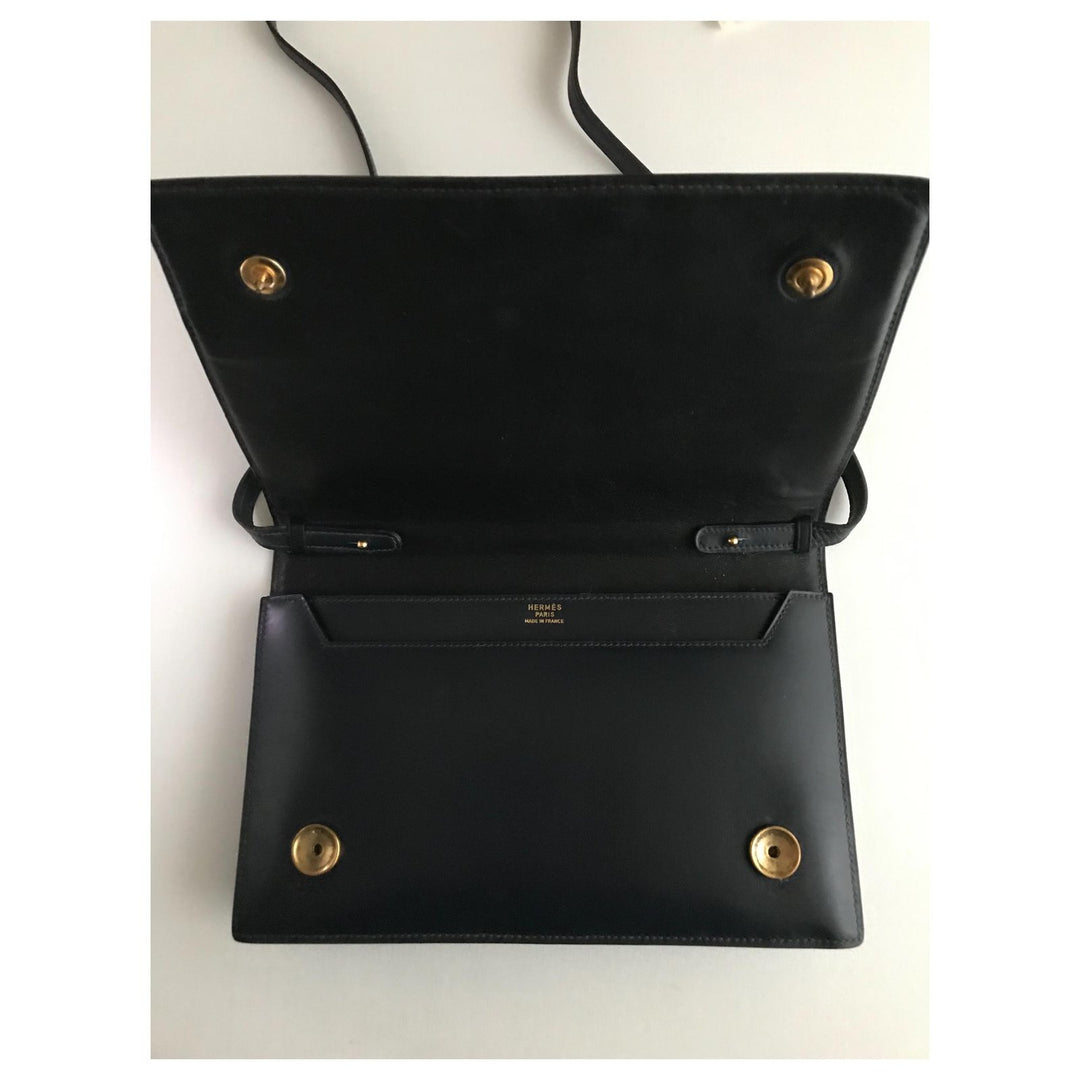 HERMÈS Lydie Annie Leather Satchel