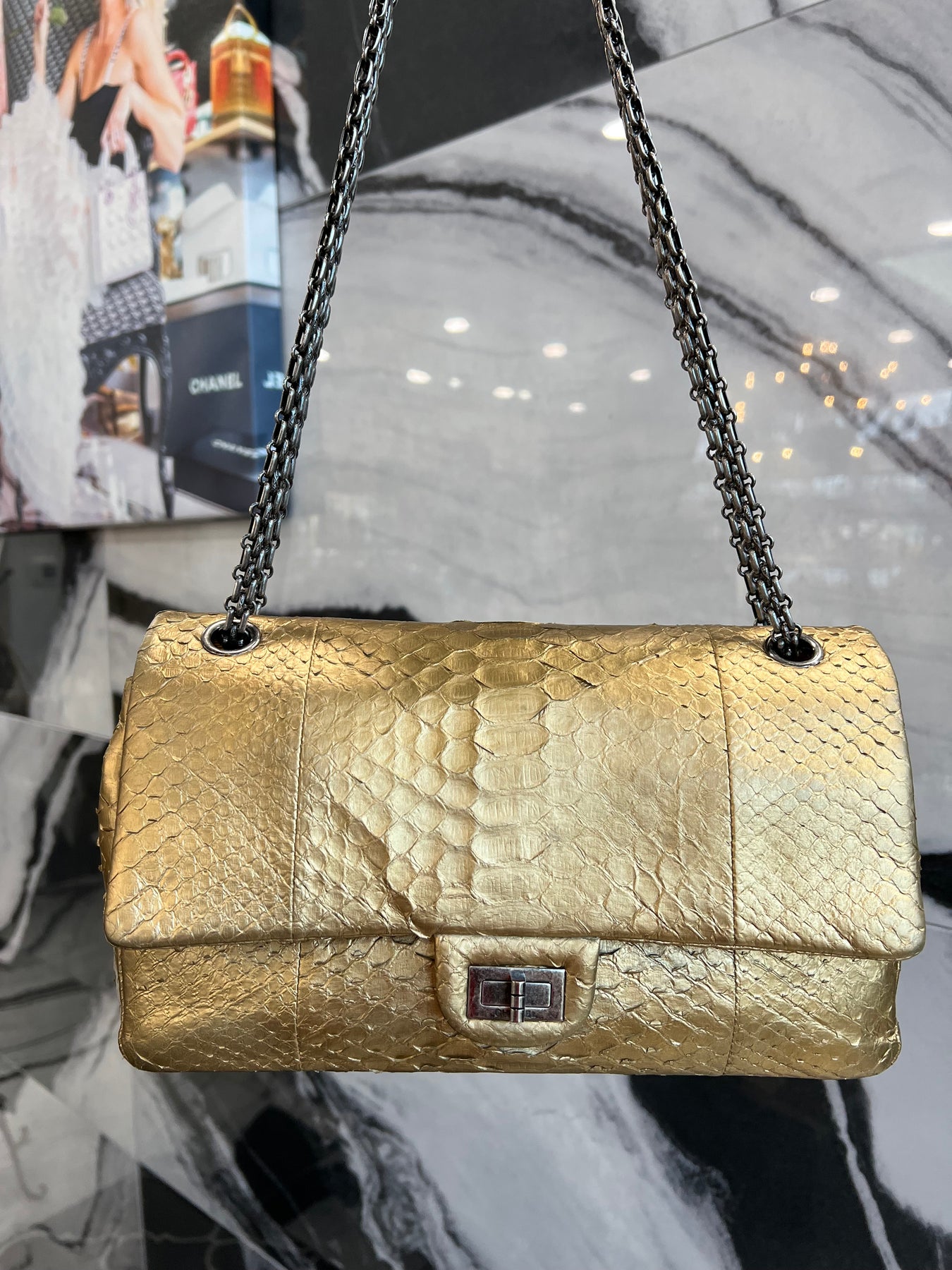 CHANEL Reissue Double Jumbo Flap Bag – Caroline's Fashion Luxuries