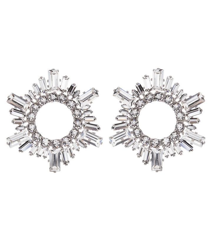 AMINA MUADDI BEGUM MINI CRYSTAL EMBELLISHED EARRINGS