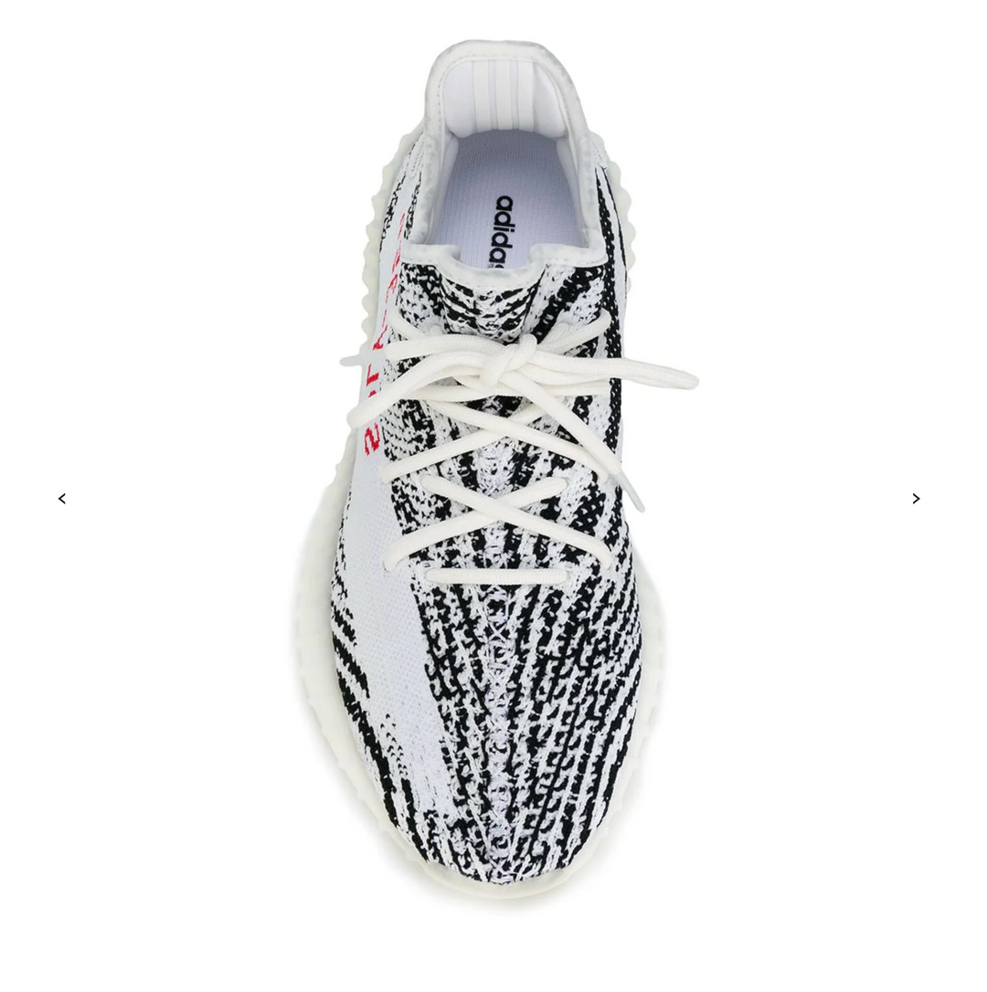 ADIDAS YEEZY BOOST 350 V2 ZEBRA SNEAKERS