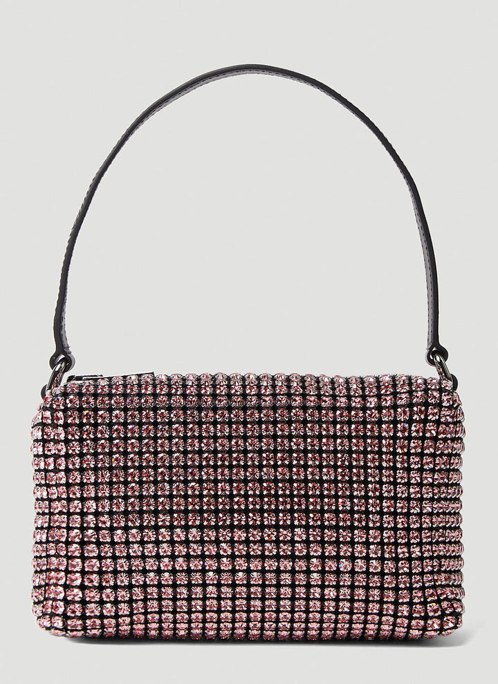 ALEXANDER WANG HEIRESS CRYSTAL MEDIUM POUCH BAG