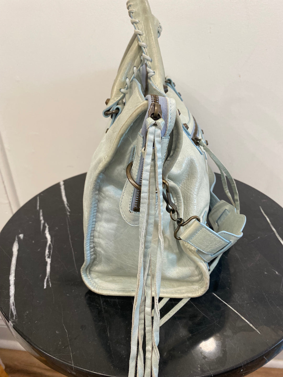 BALENCIAGA MOTOCROSS CLASSIC CITY BAG