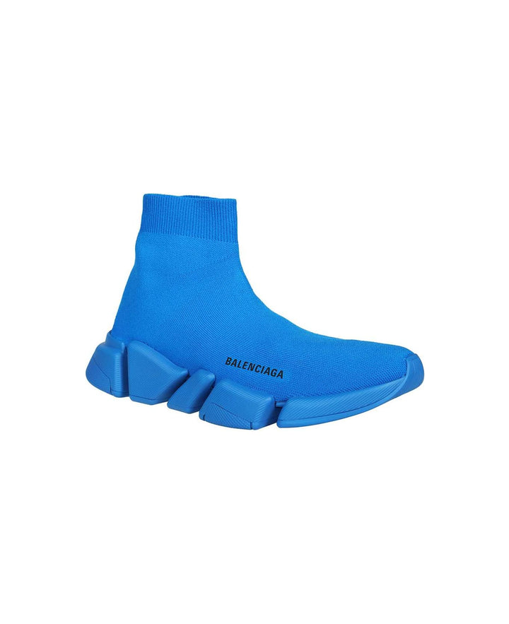 Balenciaga sock shoes blue best sale