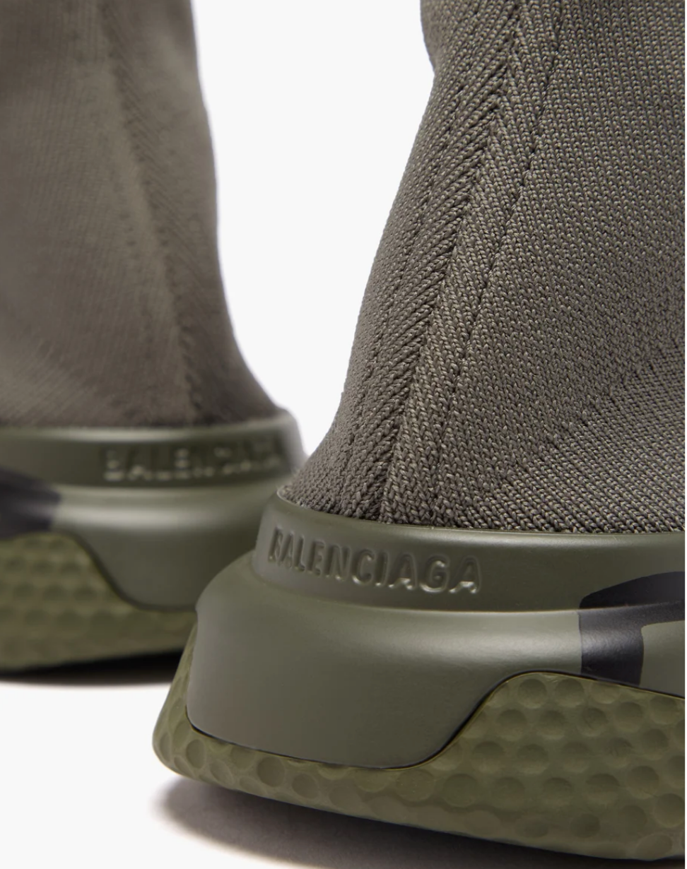 BALENCIAGA SPEED GRAFFITI LOGO TRAINERS