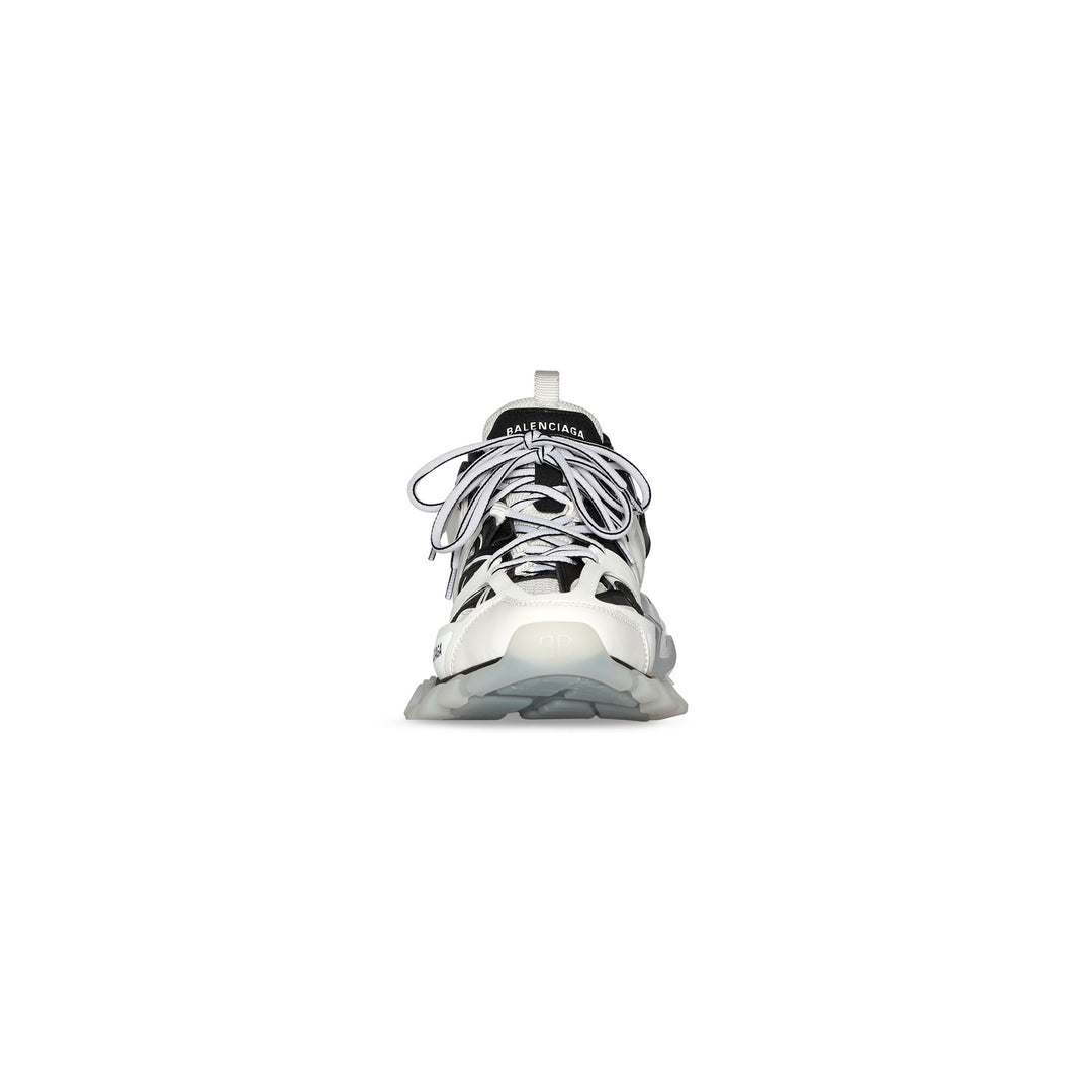 BALENCIAGA TRACK SNEAKER CLEAR SOLE IN WHITE