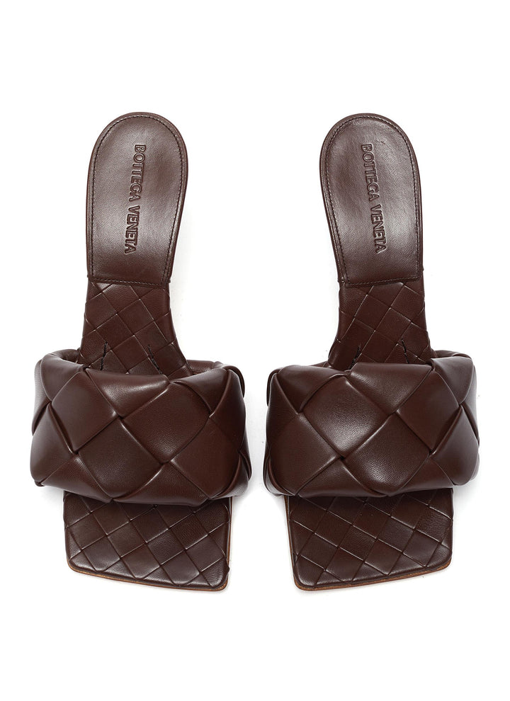BOTTEGA VENETA Lido Intrecciato Leather Sandals