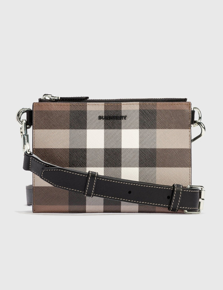 BURBERRY BENJI CHECK CROSSBODY BAG