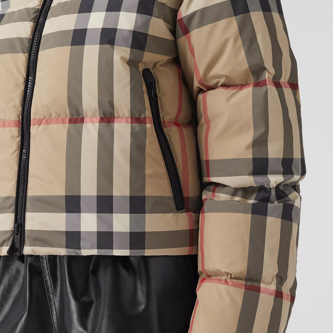 BURBERRY-Check-Cropped-Puffer-