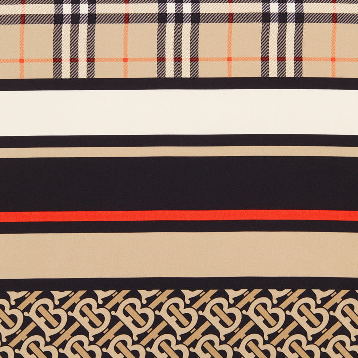 ★送料・関税込【BURBERRY】Montage Print Scarf BURBERRY MONTAGE PRINT SILK SCARF – Caroline's Fashion Luxuries