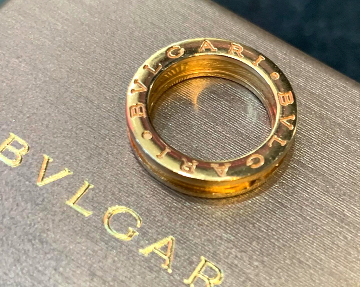 BVLGARI B.ZERO1 18K ROSE GOLD RING