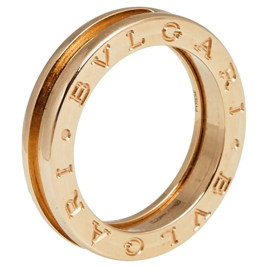 BVLGARI B.ZERO1 18K ROSE GOLD RING