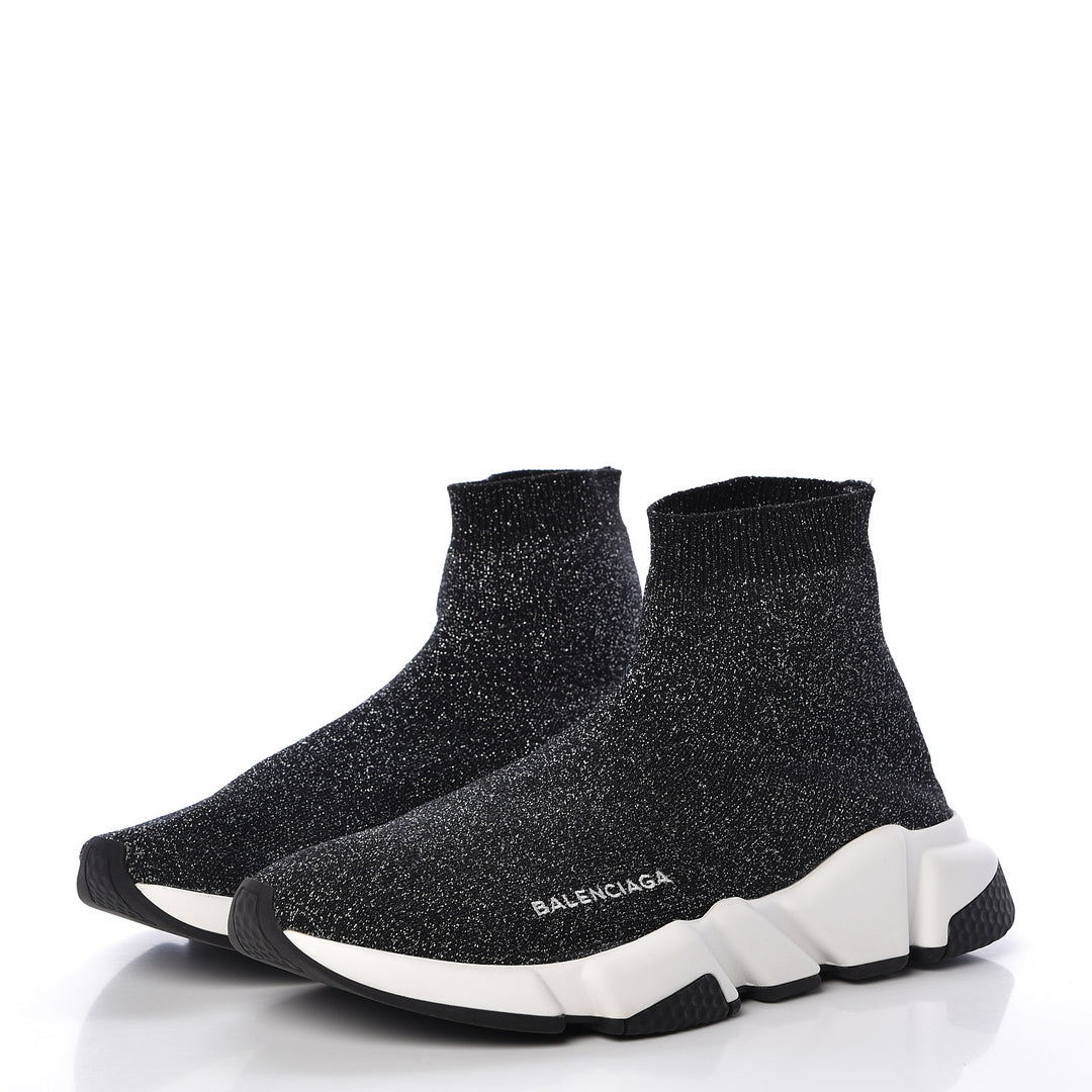 Balenciaga Lurex Womens Tess S Gomma Sneakers