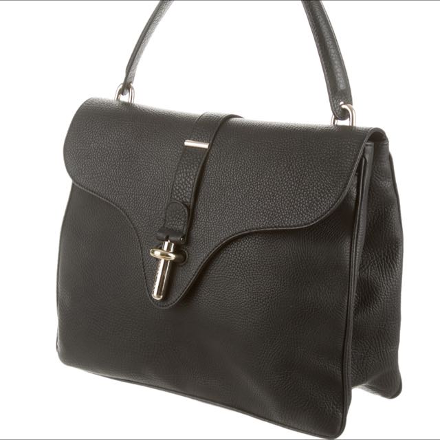 BALENCIAGA TUBE SQUARE LEATHER BAG MEDIUM – Caroline's Fashion