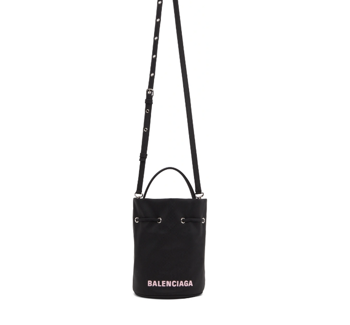 BALENCIAGA WHEEL XS DRAWSTRING BUCKET BAG – Caroline's