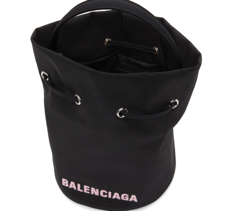 BALENCIAGA WHEEL XS DRAWSTRING BUCKET BAG – Caroline's Fashion Luxuries