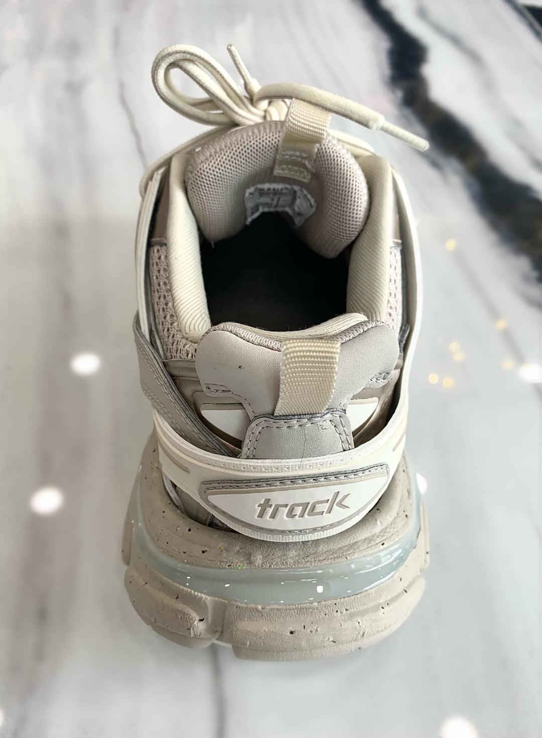 BALENCIAGA BEIGE TRACK SNEAKERS