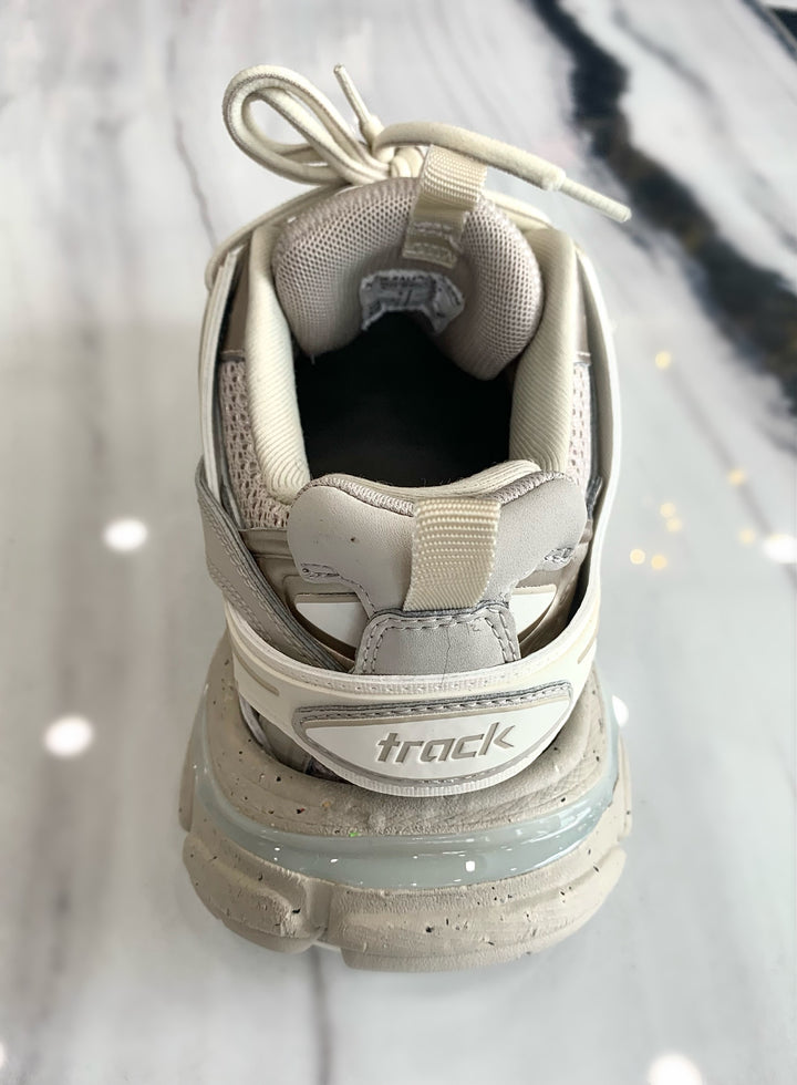 BALENCIAGA BEIGE TRACK SNEAKERS