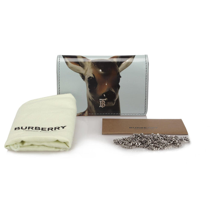 BURBERRY BAMBI JESSIE LEATHER CROSSBODY BAG