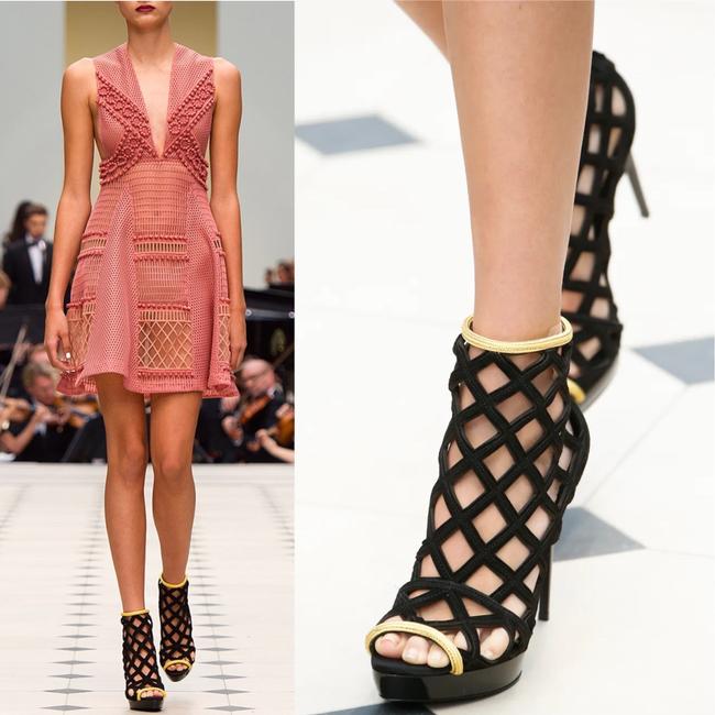 Burberry Prorsum Edenside Cage Wedge Ankle Boots – Caroline's - Main Image