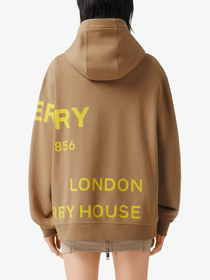 トップス BURBERRY LONDON ENGLAND HORSEFERRY HOODY BURBERRY HORSEFERRY LOGO COTTON JERSEY HOODIE – Caroline's