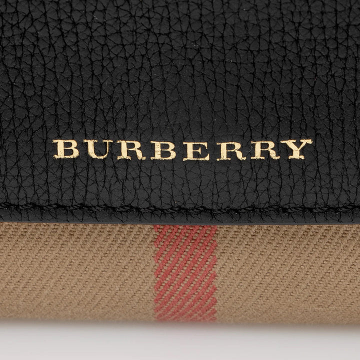 BURBERRY HOUSE CHECK CONTINENTAL WALLET