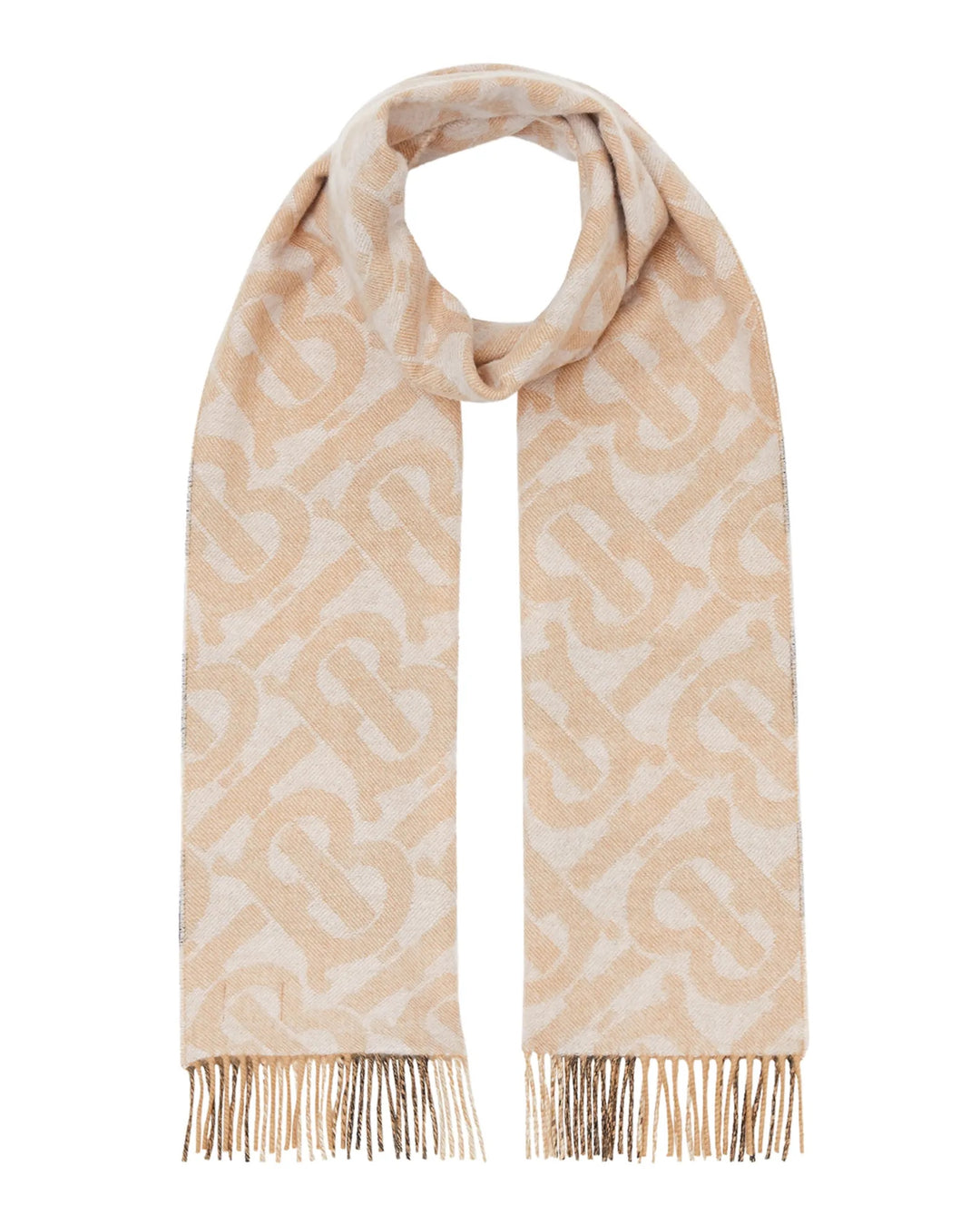 Burberry★素敵!TB Monogram Half Mega Cape BURBERRY TB HALF MEGA CASHMERE REVERSIBLE SCARF – Caroline's