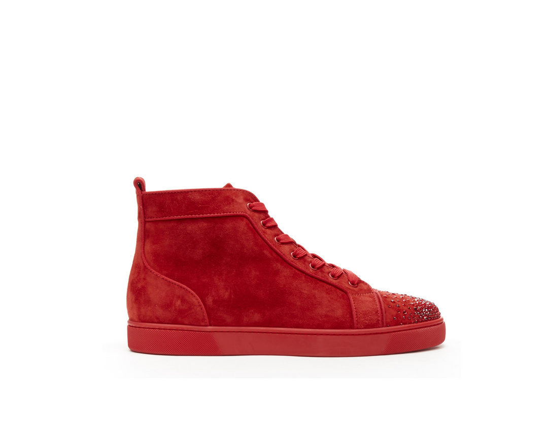 CHRISTIAN LOUBOUTIN Lou New Degra Rougissime Sneakers
