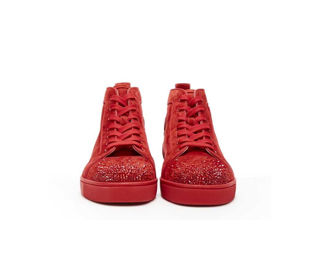 CHRISTIAN LOUBOUTIN Lou New Degra Rougissime Sneakers