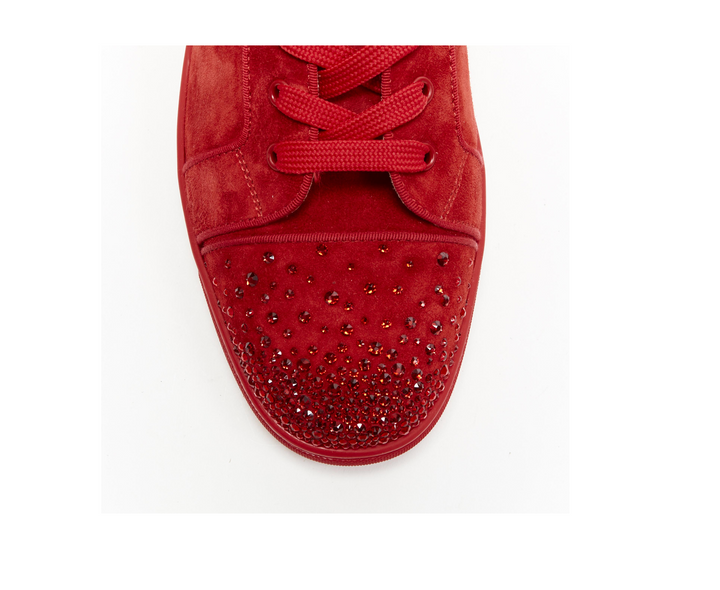 CHRISTIAN LOUBOUTIN Lou New Degra Rougissime Sneakers