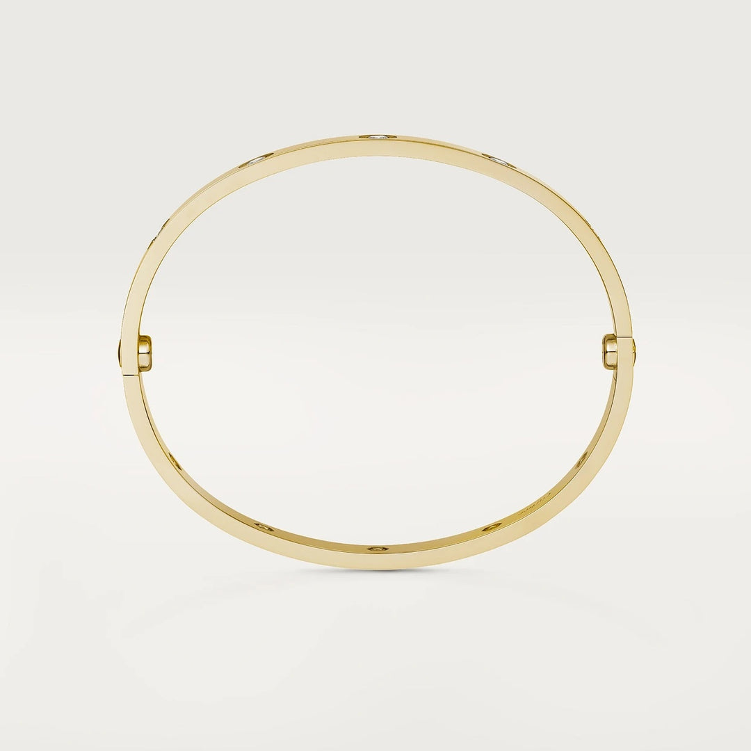 CARTIER 10 DIAMOND LOVE BRACELET