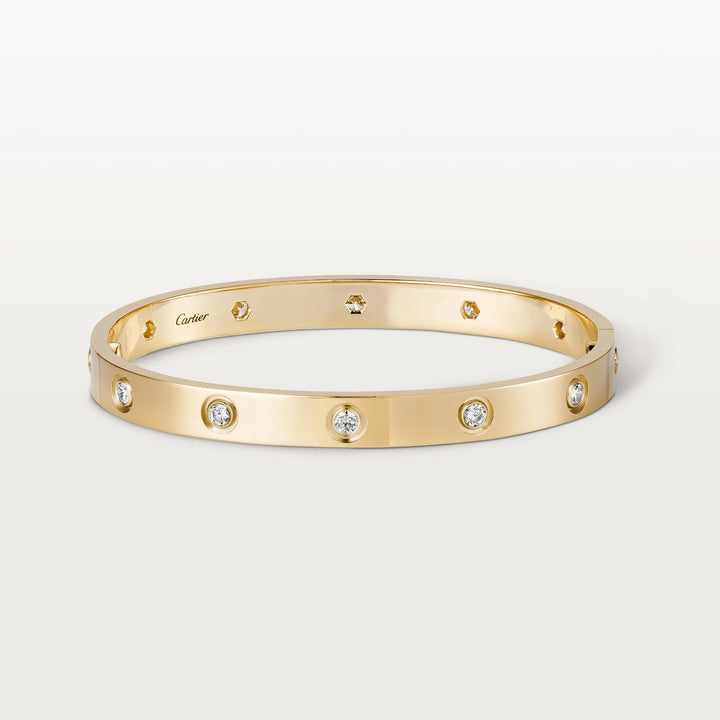 CARTIER 10 DIAMOND LOVE BRACELET